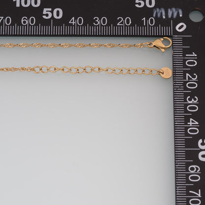 14K Gold Jewelry Chain 2 in for Jewelry Making