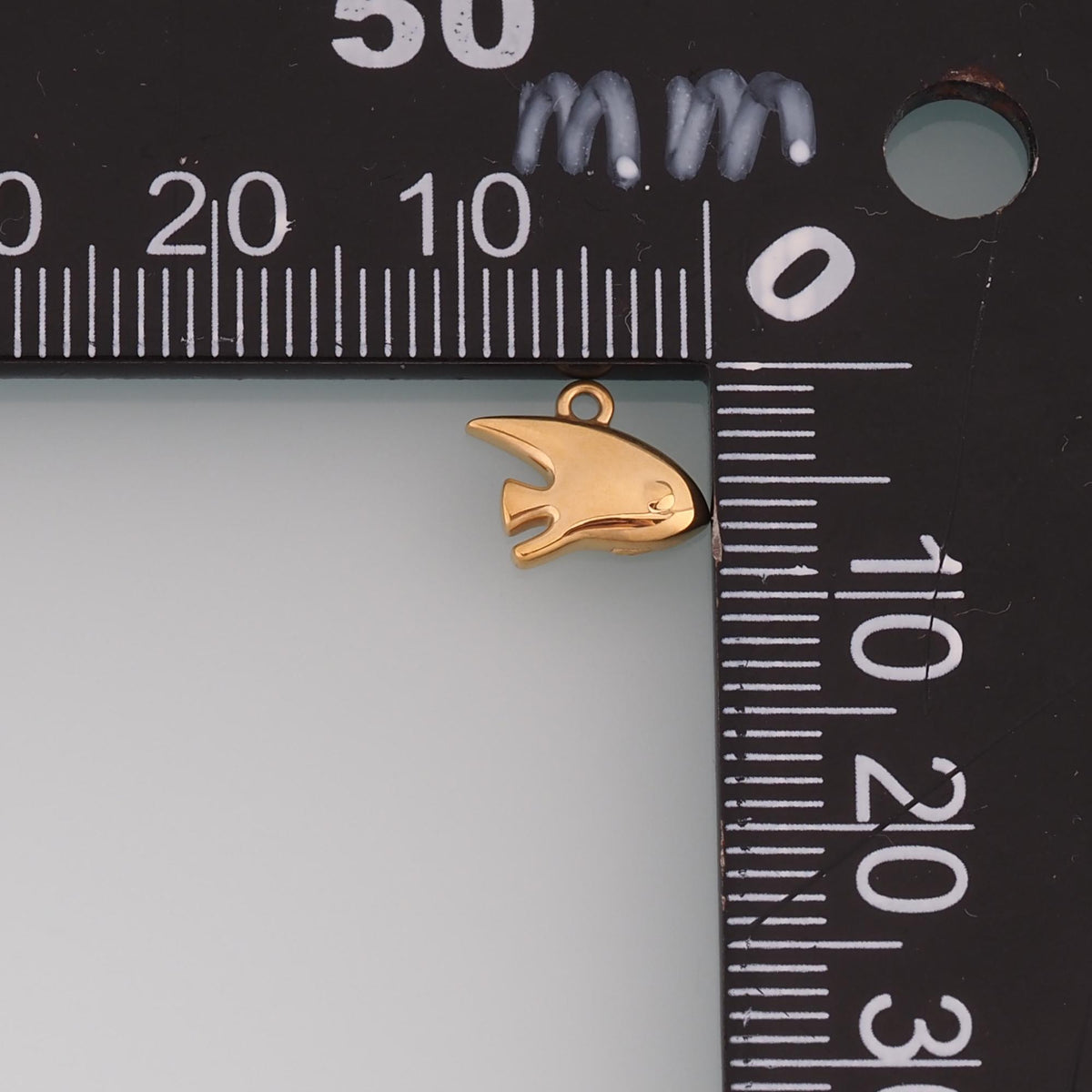 Tropical Fish Pendant,14K Gold Filled Minimalist Ocean Charm DIY Charm for Necklace Bracelet Making