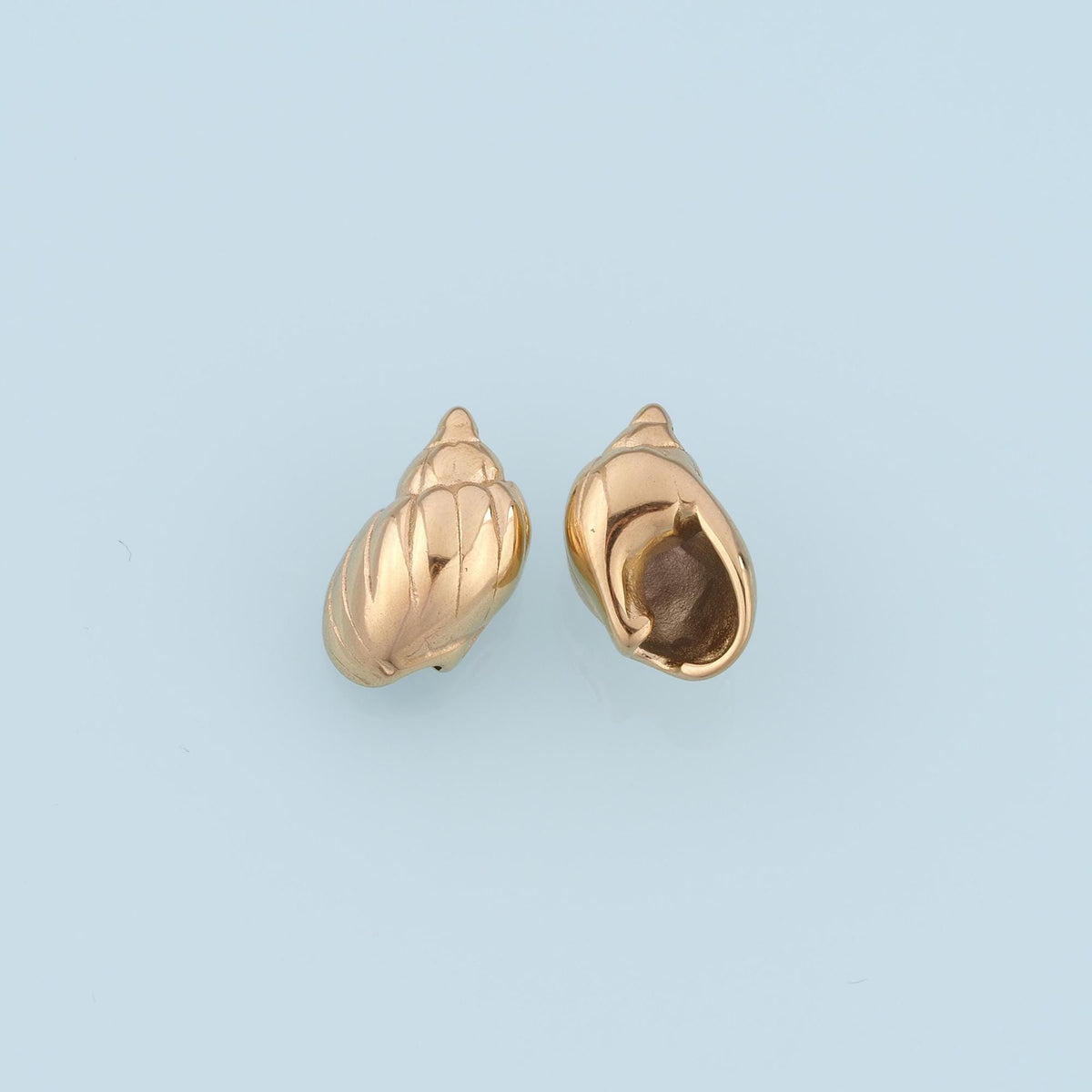 Conch Pendant,14K Gold Beach Charm DIY Charm for Necklace Bracelet Making
