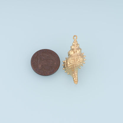 Shell Charm Pendant for Jewelry Making