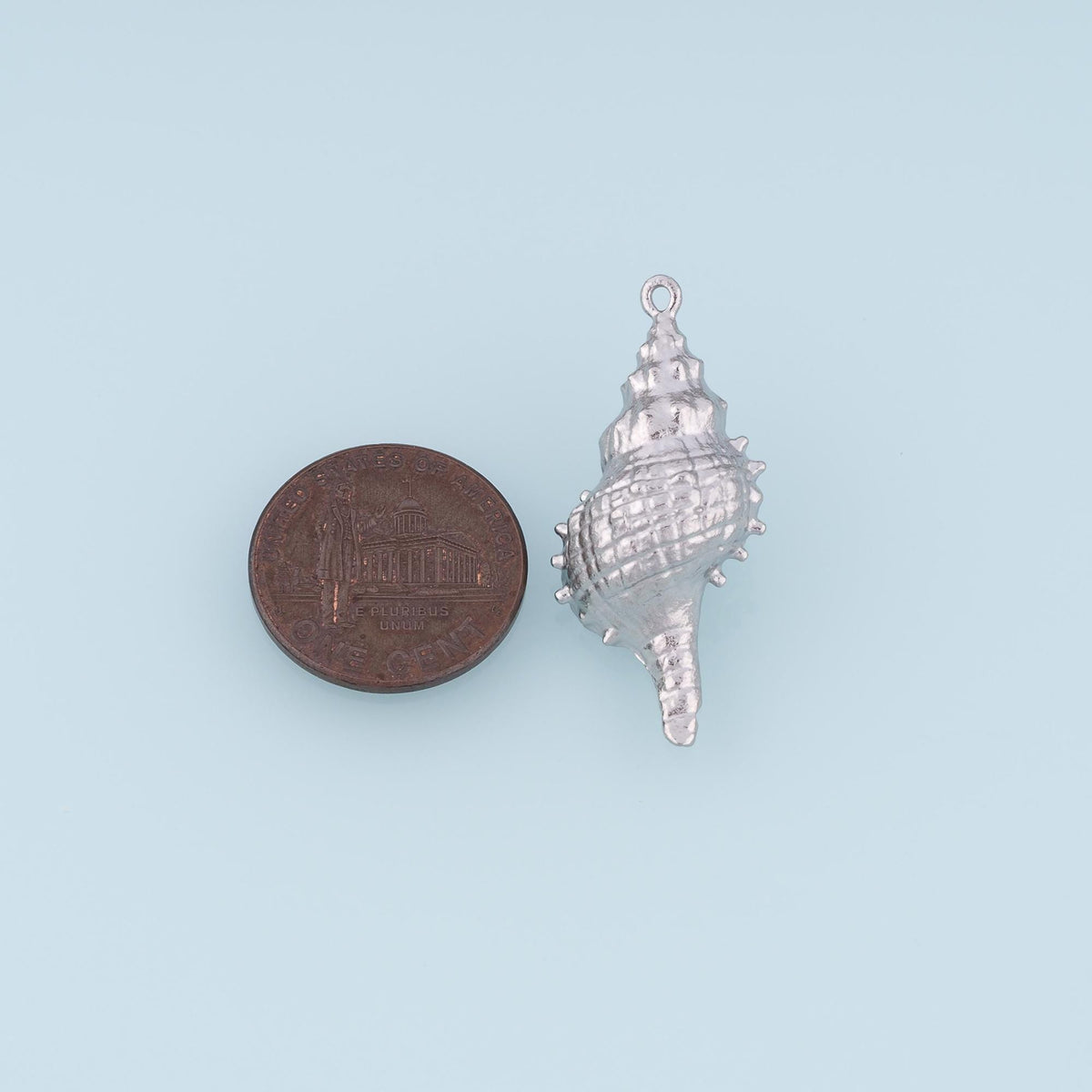 Shell Charm Pendant for Jewelry Making