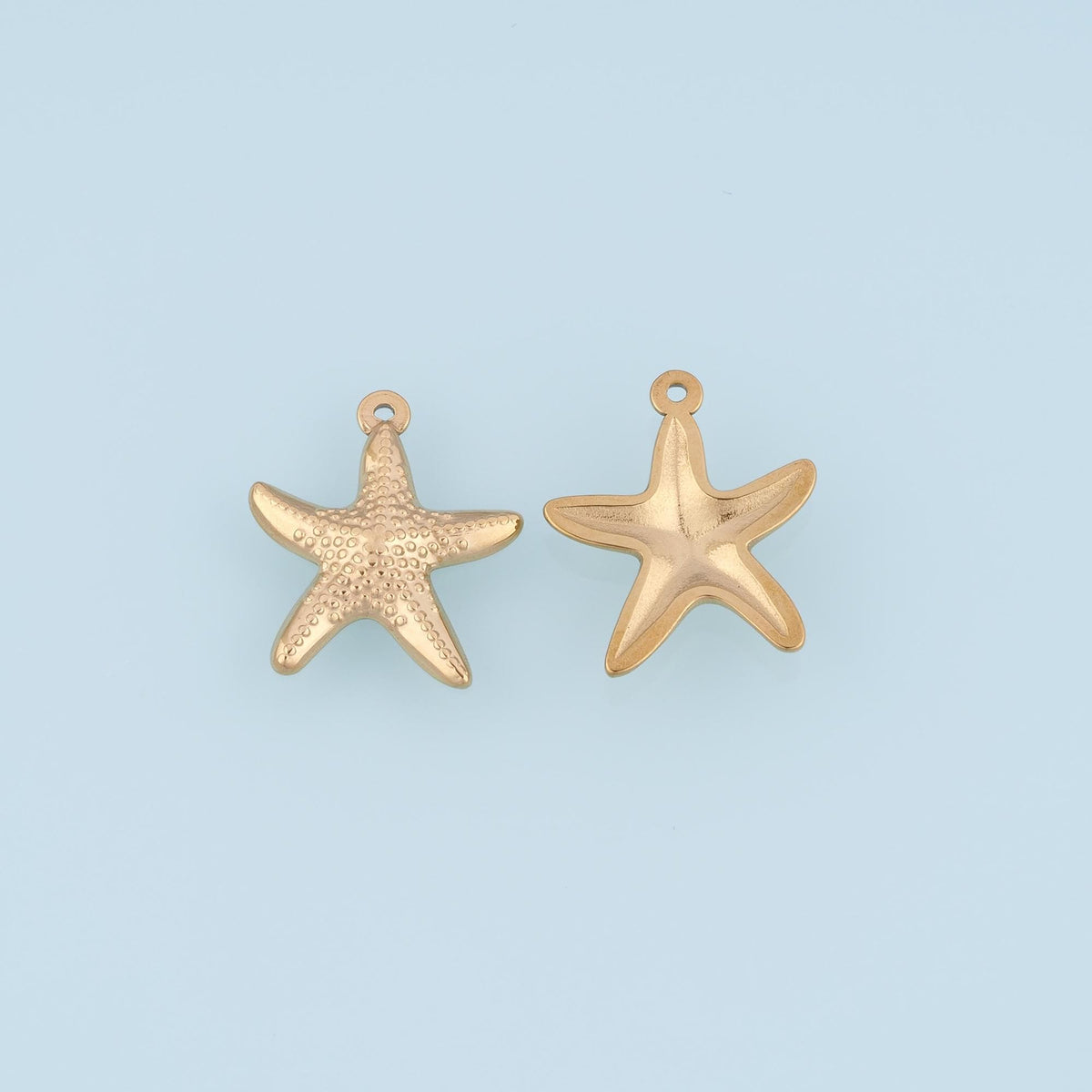 Starfish Pendant,14K Gold Seaside Trip Charm DIY Charm for Necklace Bracelet Making