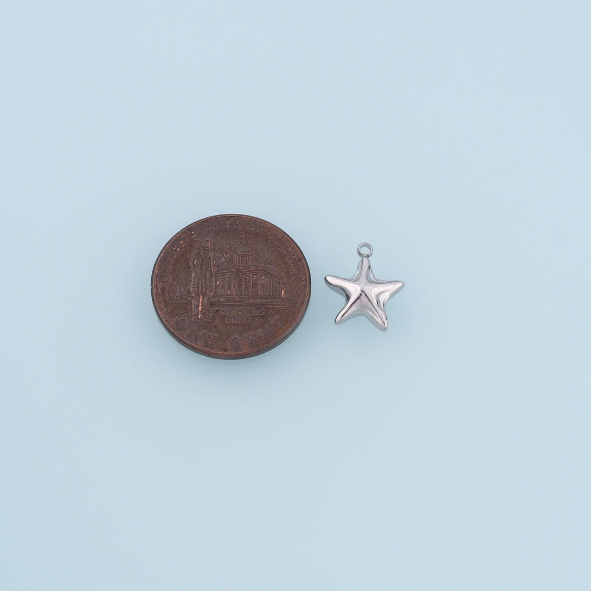 Mini Starfish Pendant,14K Gold Minimalist Charm DIY Charm for Necklace Bracelet Making