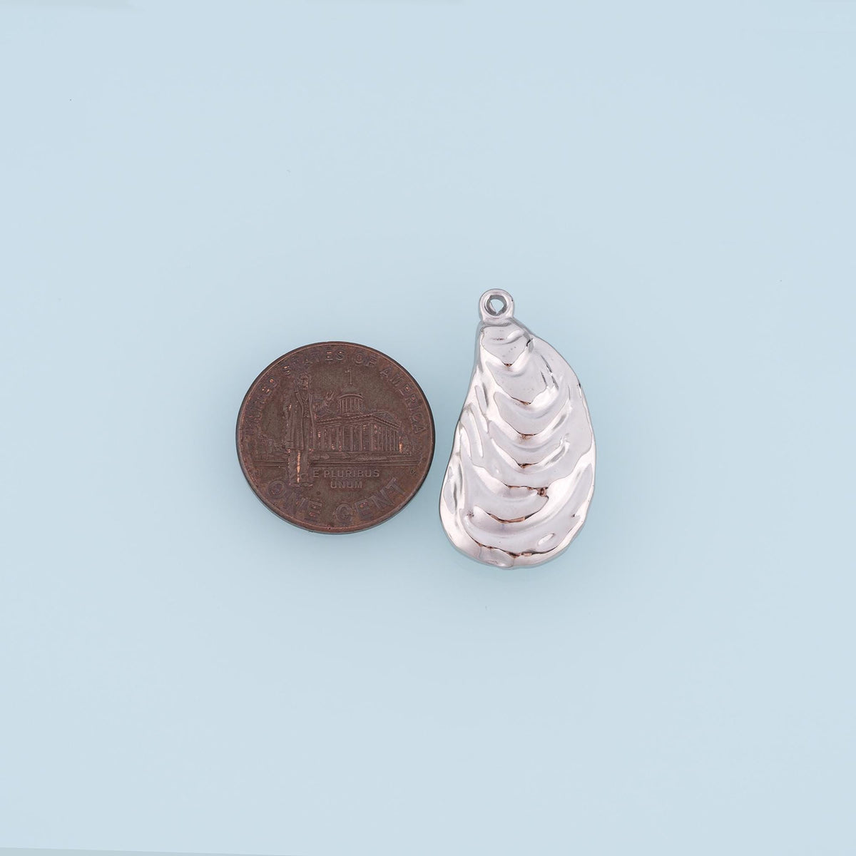Shell Charm Pendant for Jewelry Making