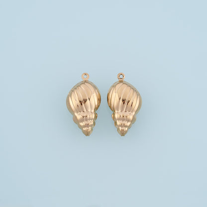 Snail Charm Pendant for Jewelry Making