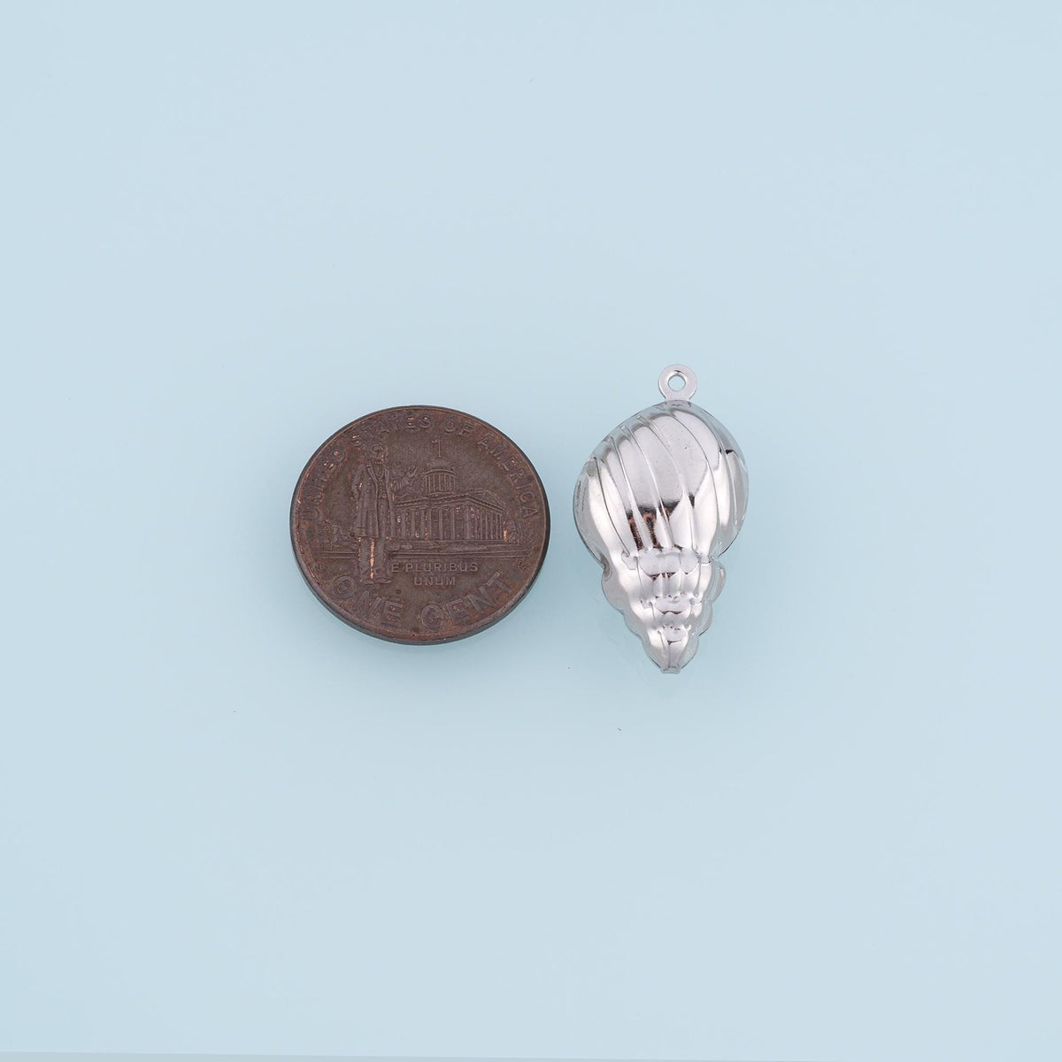 Snail Charm Pendant for Jewelry Making