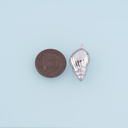 Snail Charm Pendant for Jewelry Making