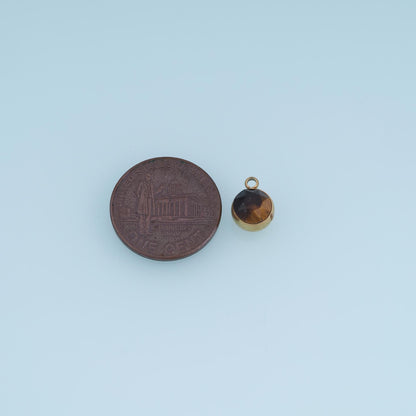 Round Charm Pendant for Jewelry Making