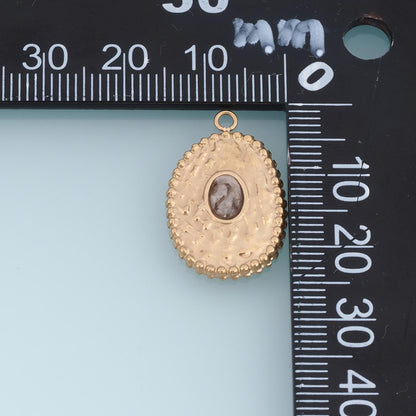 Oval Oval Beads for Jewelry Making