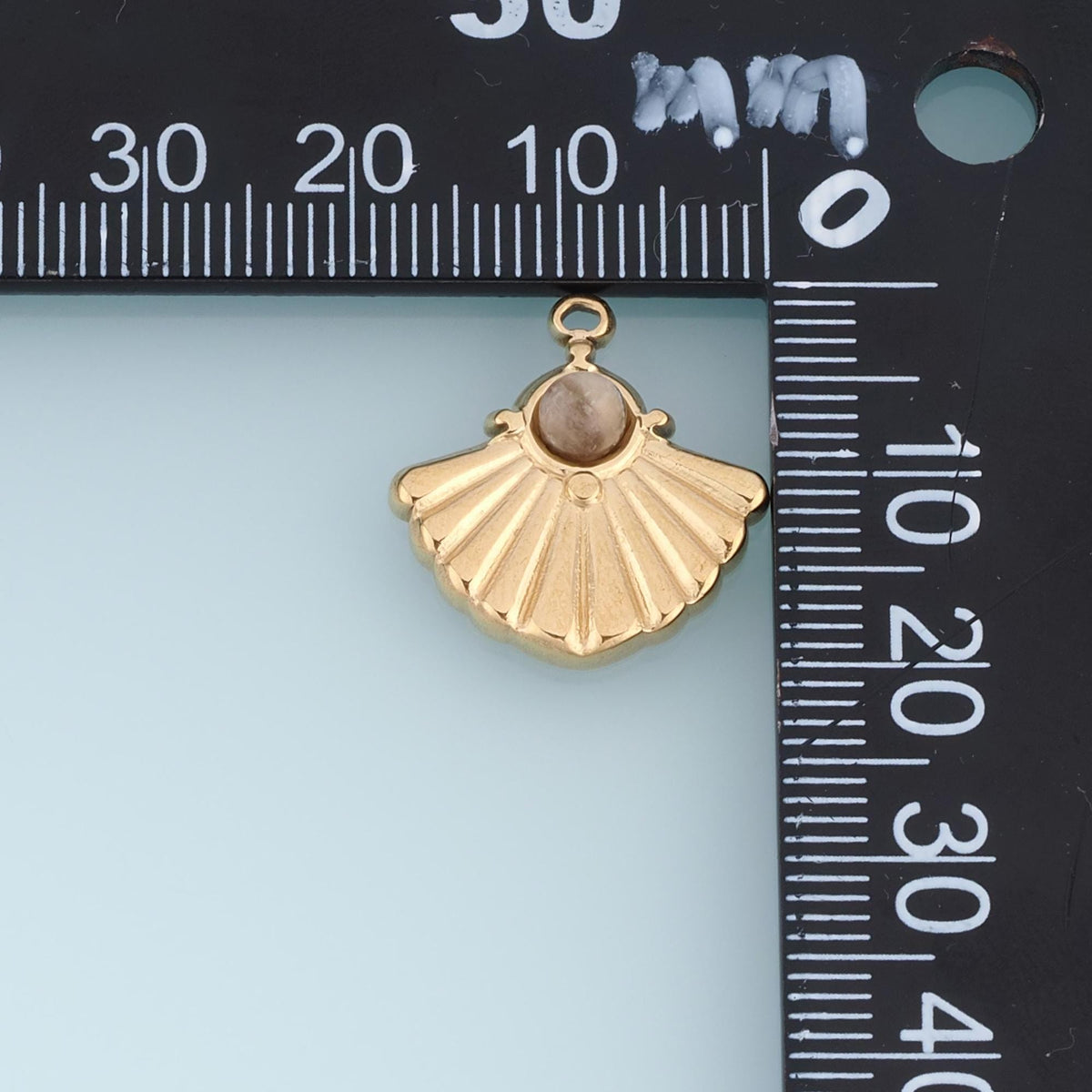 Shell Charm Pendant for Jewelry Making