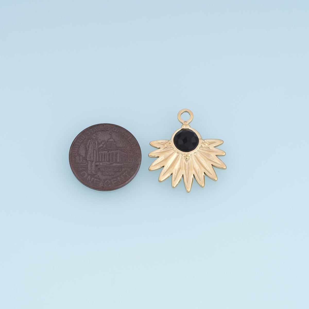 Flower Charm Pendant for Jewelry Making