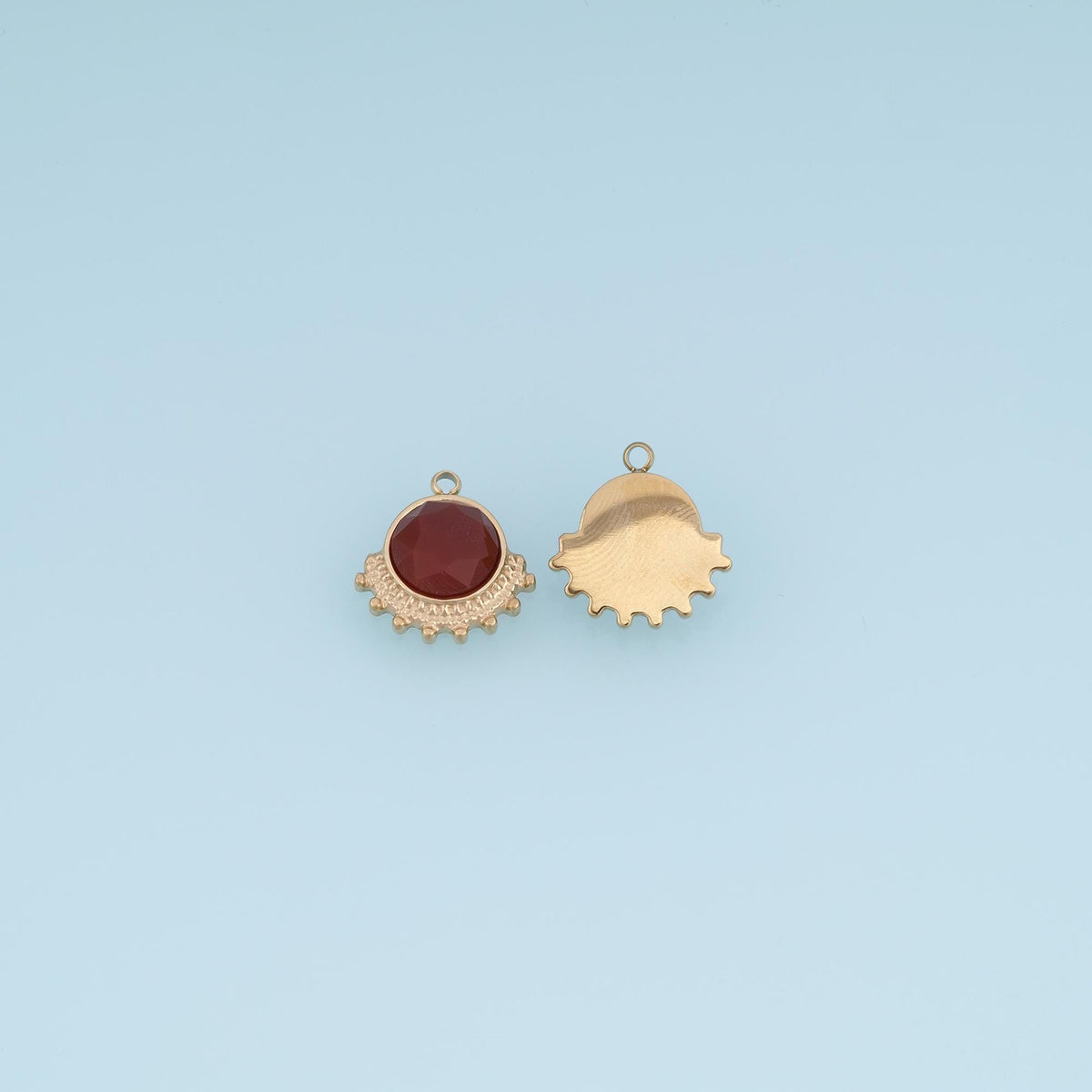 Sun Charm Pendant for Jewelry Making