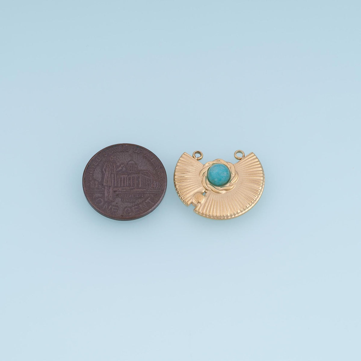 Shell Charm Pendant for Jewelry Making