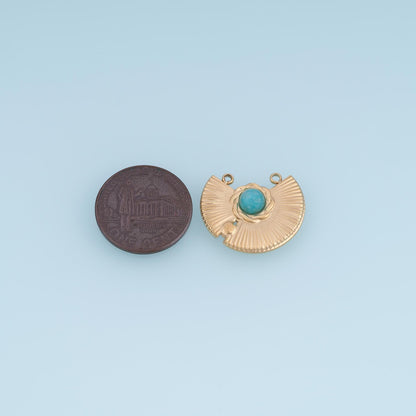 Shell Charm Pendant for Jewelry Making