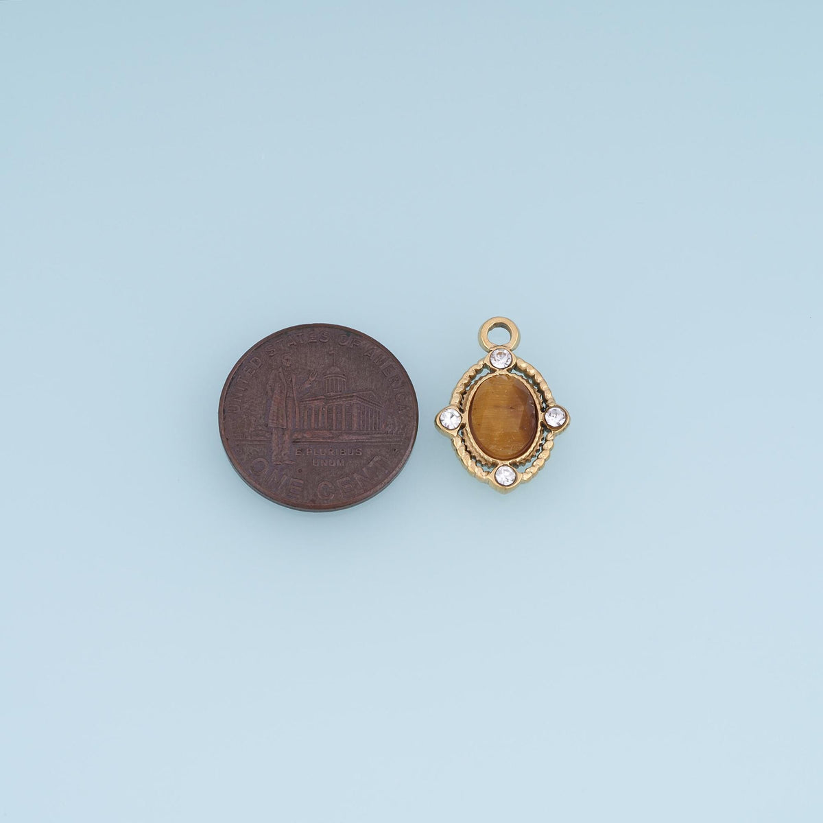 Starburst Charm Pendant for Jewelry Making