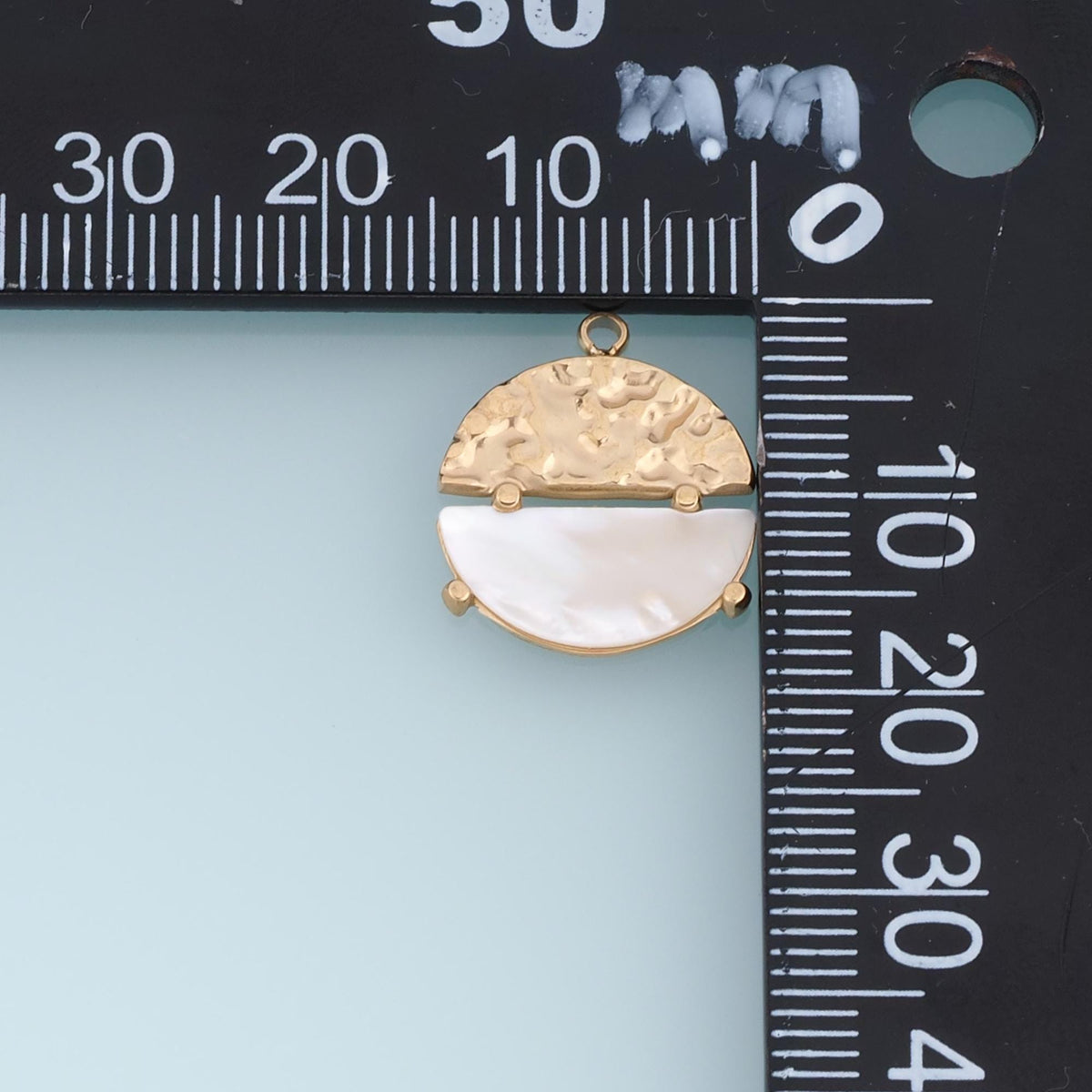 Round Charm Pendant for Jewelry Making