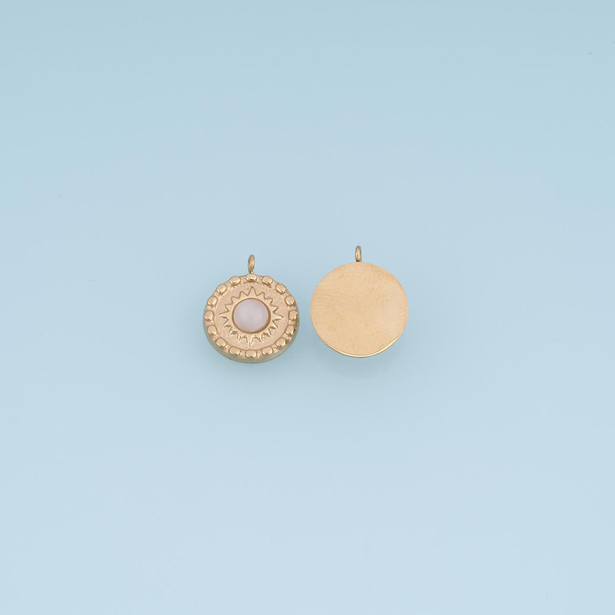 Sun Charm Pendant for Jewelry Making