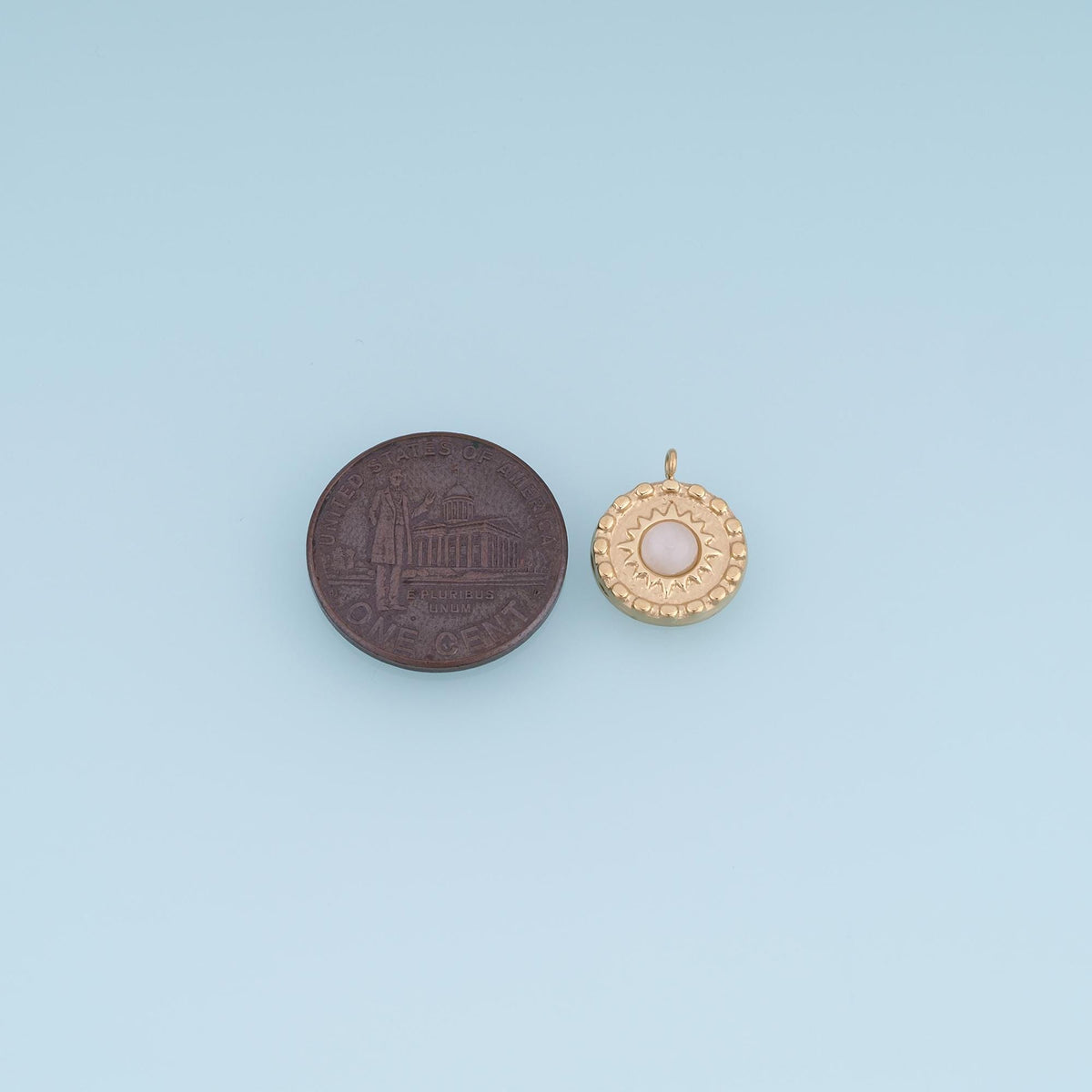 Sun Charm Pendant for Jewelry Making