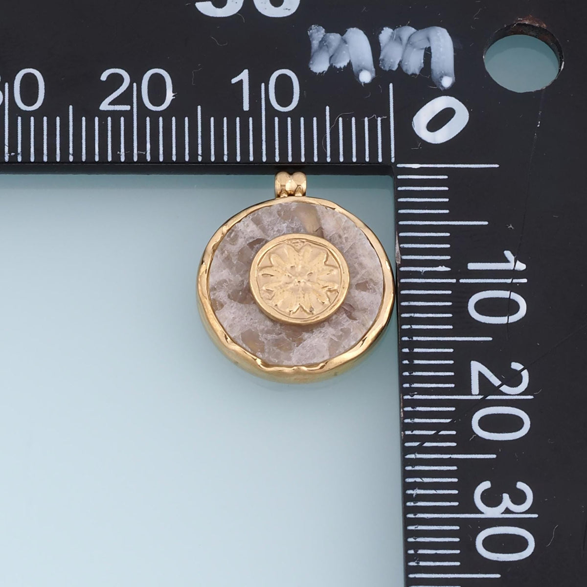Flower Charm Pendant for Jewelry Making
