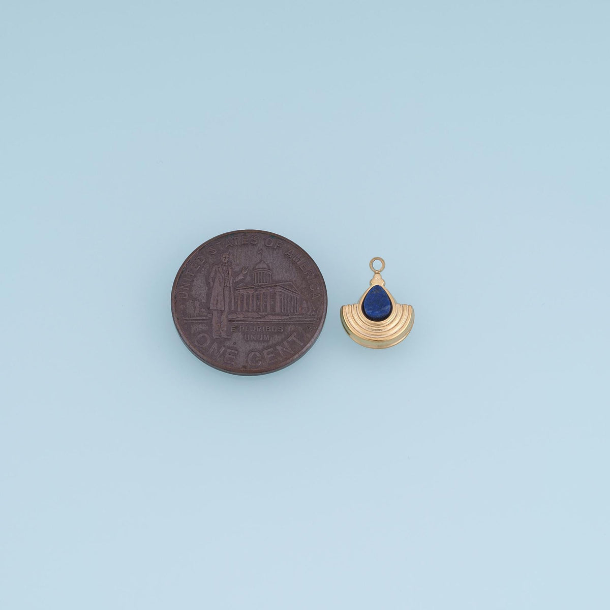 Teardrop Charm Pendant for Jewelry Making
