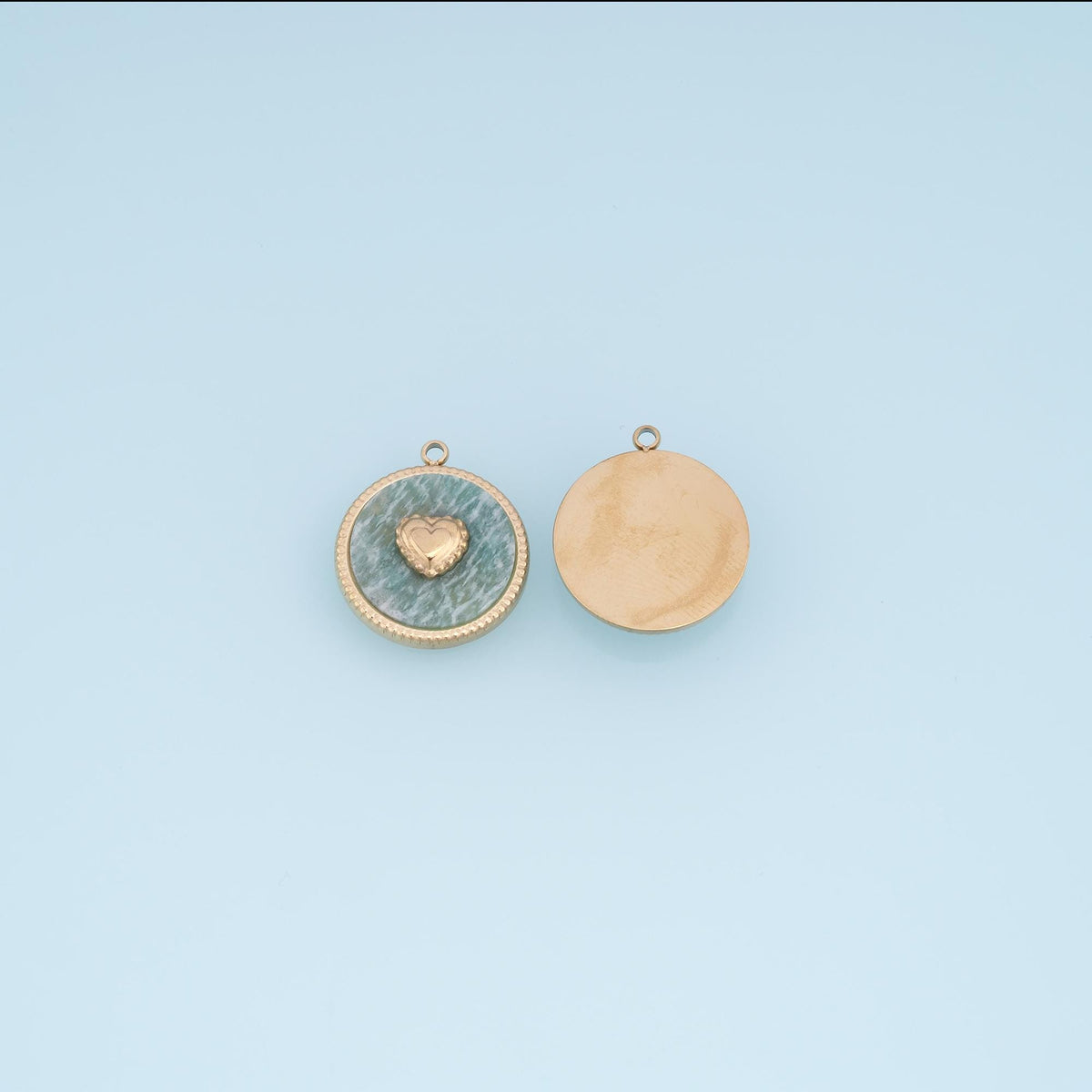 Heart Charm Pendant for Jewelry Making