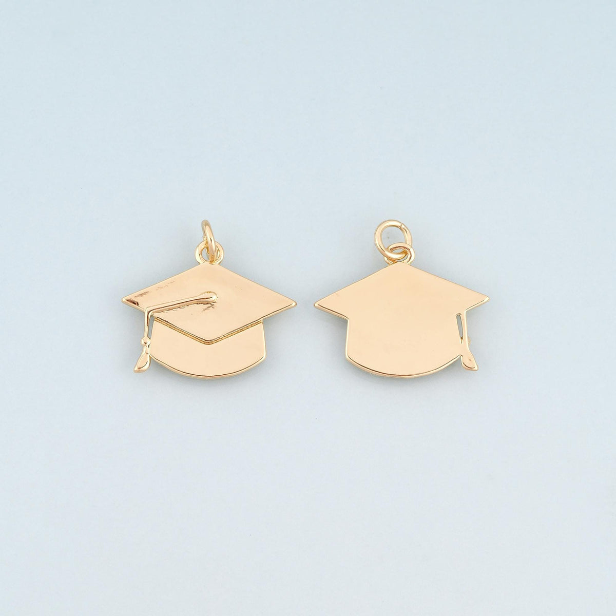 18K Gold Filled Charm Pendant for Jewelry Making