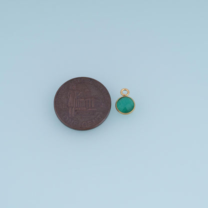 Round Charm Pendant for Jewelry Making