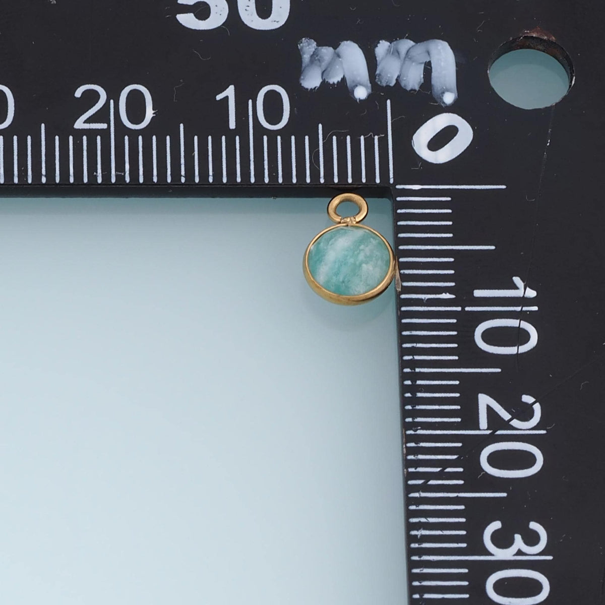 Round Charm Pendant for Jewelry Making