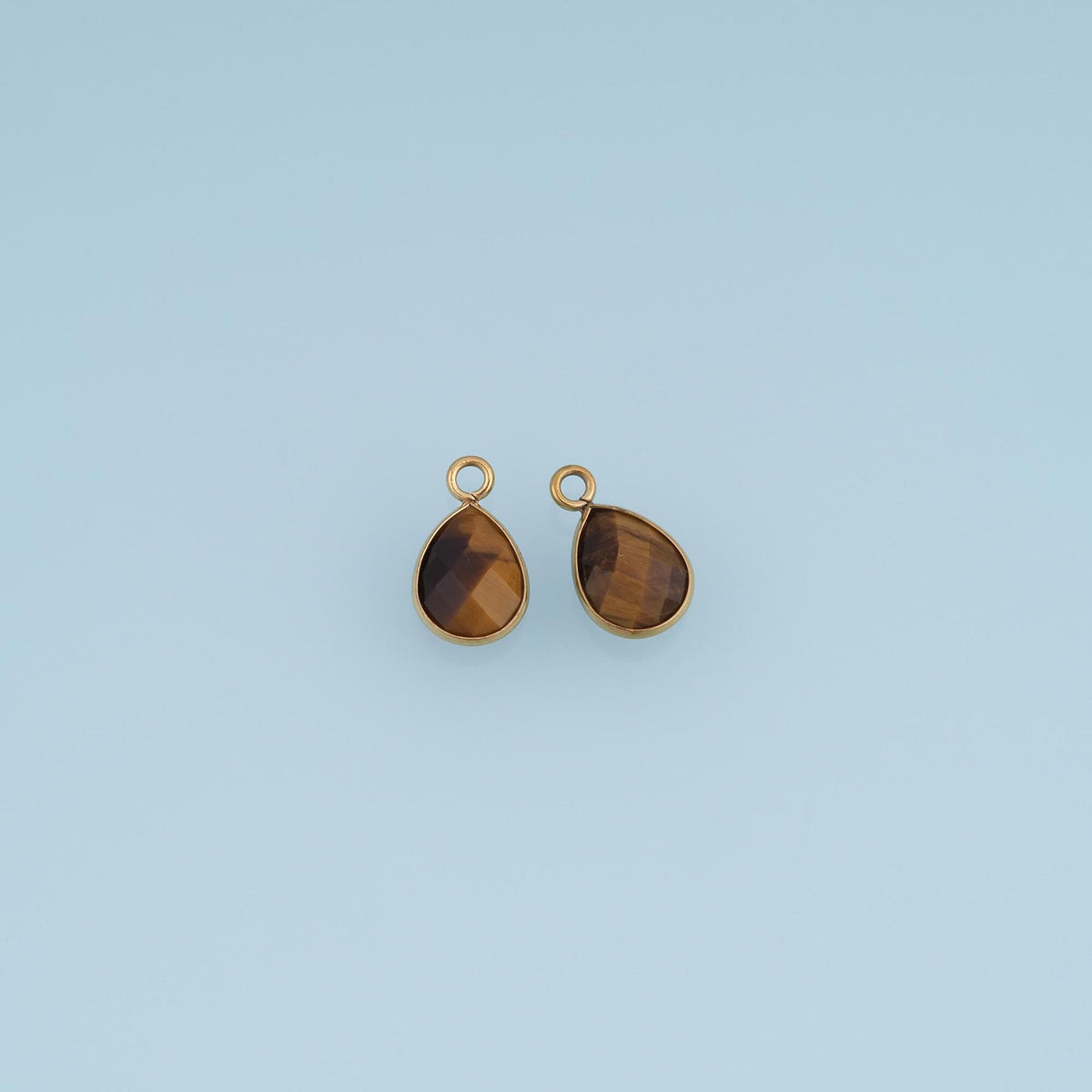 Teardrop Charm Pendant for Jewelry Making