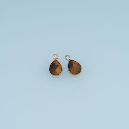 Teardrop Charm Pendant for Jewelry Making