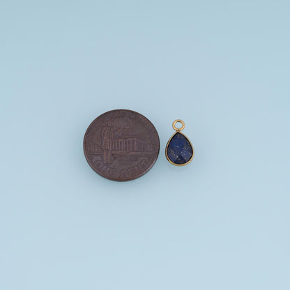 Teardrop Charm Pendant for Jewelry Making