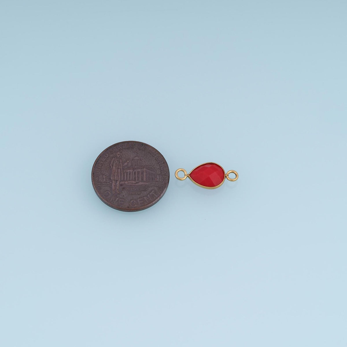 Teardrop Connector for Jewelry Making