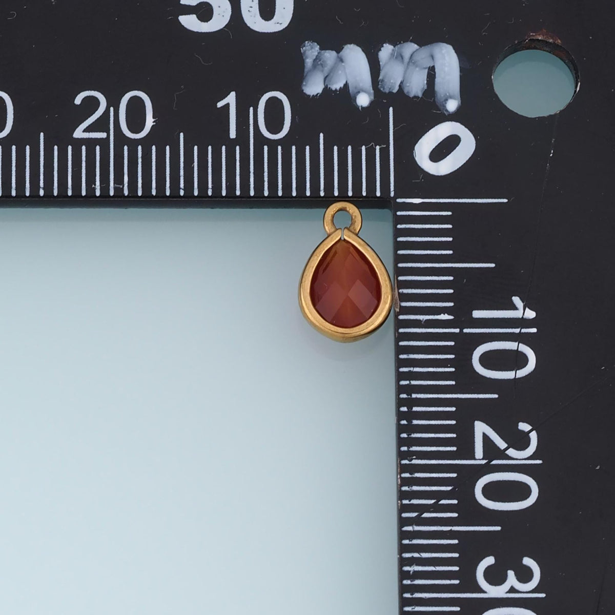 Teardrop Charm Pendant for Jewelry Making