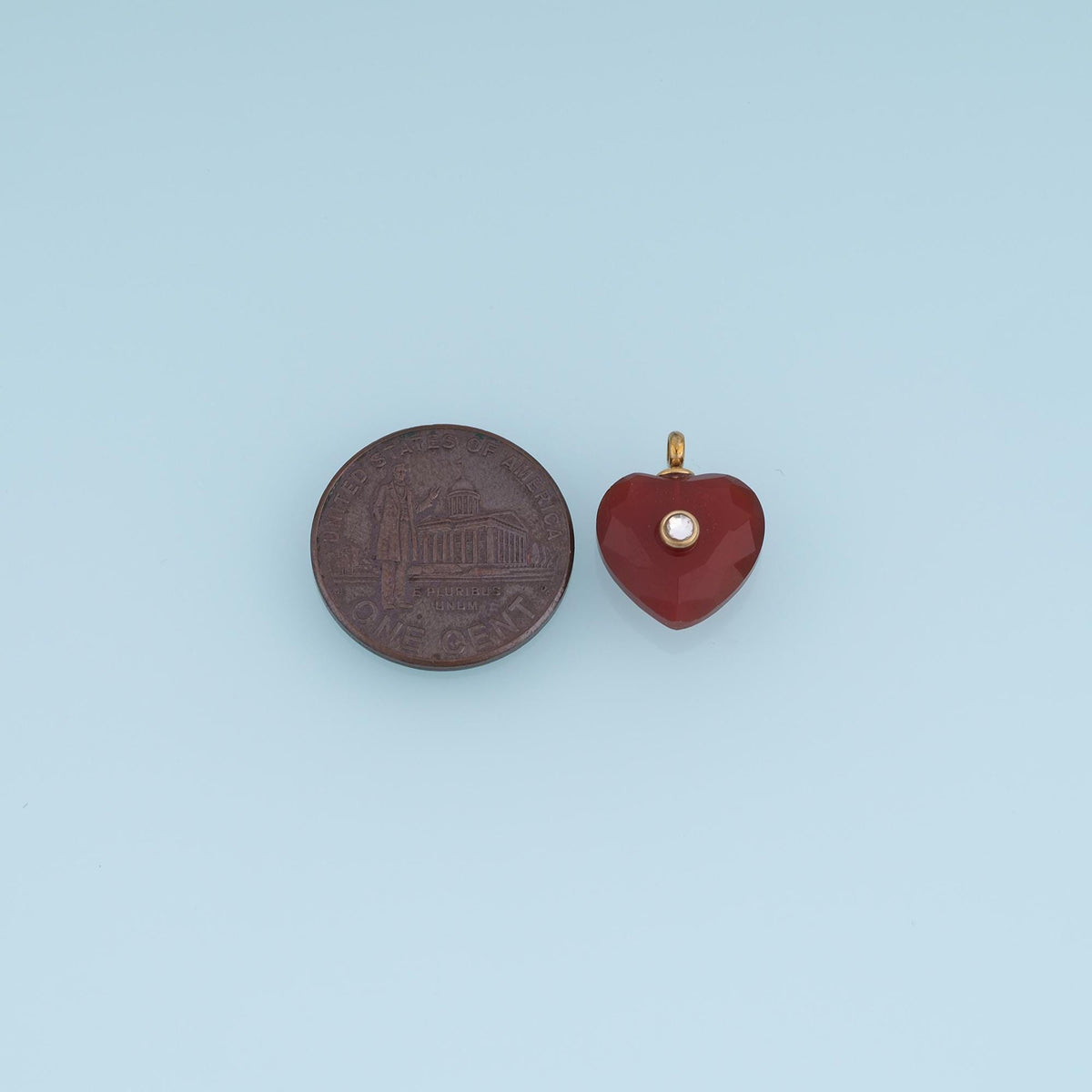 Heart Charm Pendant for Jewelry Making