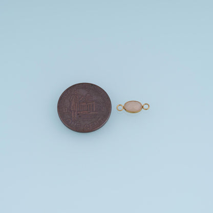 Oval Connector for Jewelry Making