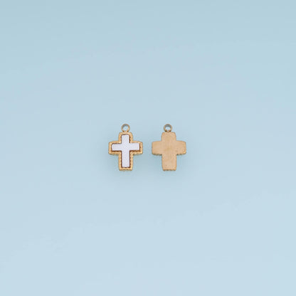 Cross Charm Pendant for Jewelry Making