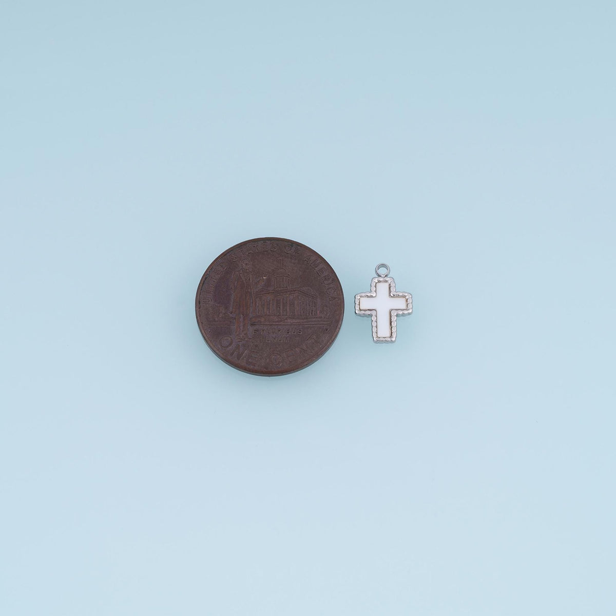 Cross Charm Pendant for Jewelry Making