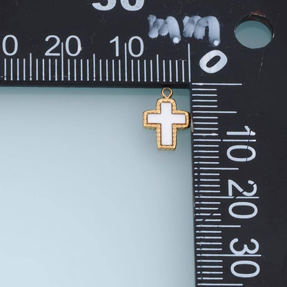 Cross Charm Pendant for Jewelry Making