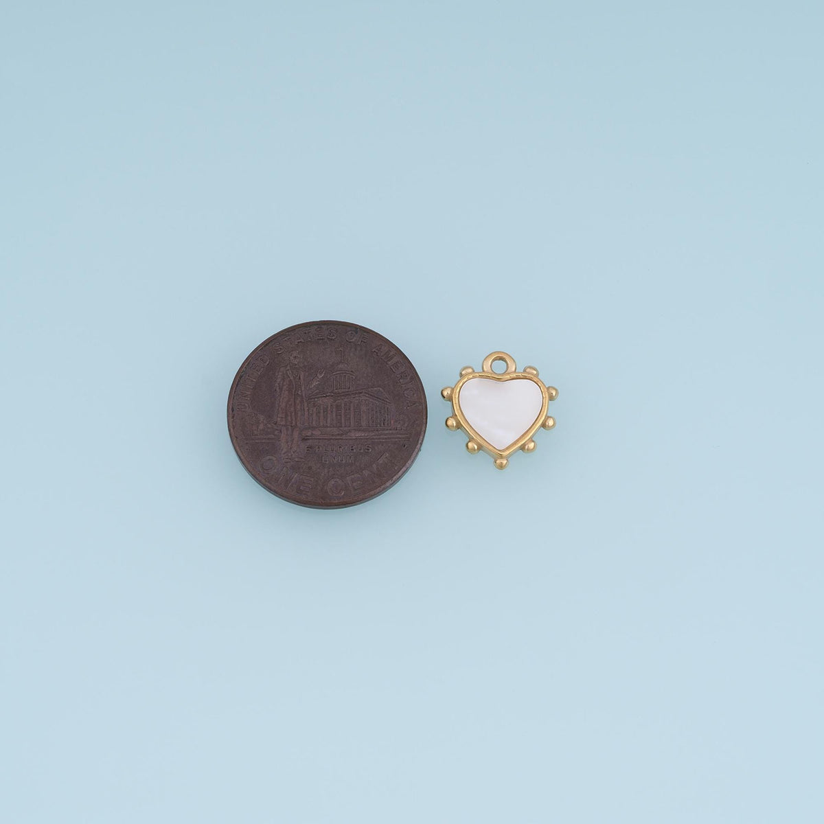 Heart Charm Pendant for Jewelry Making