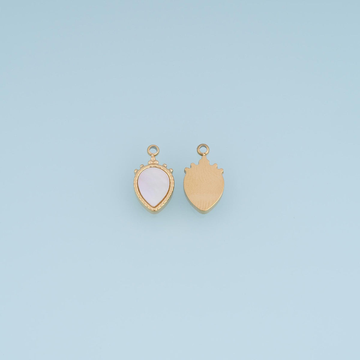 Shell Charm Pendant for Jewelry Making