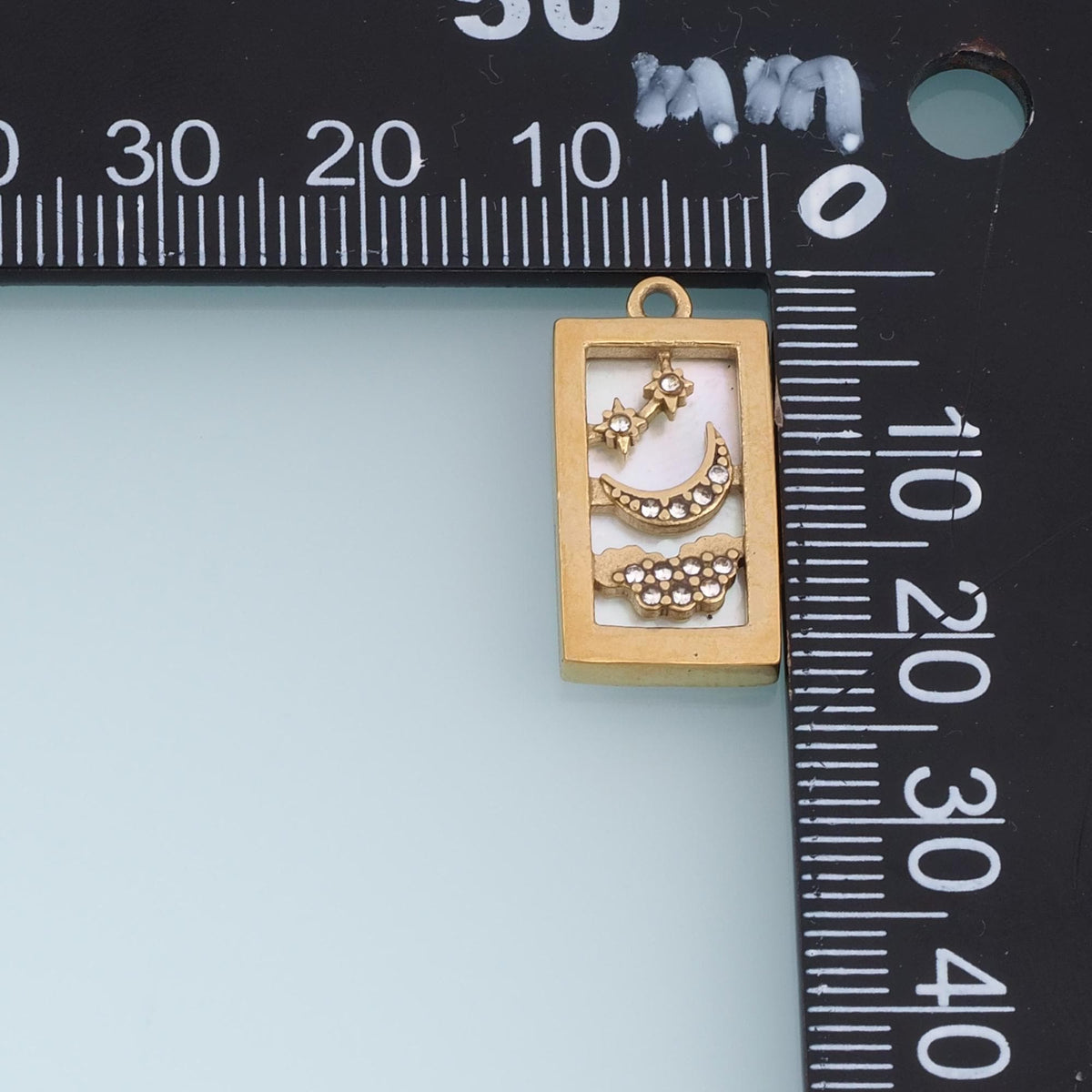 Star Charm Pendant for Jewelry Making
