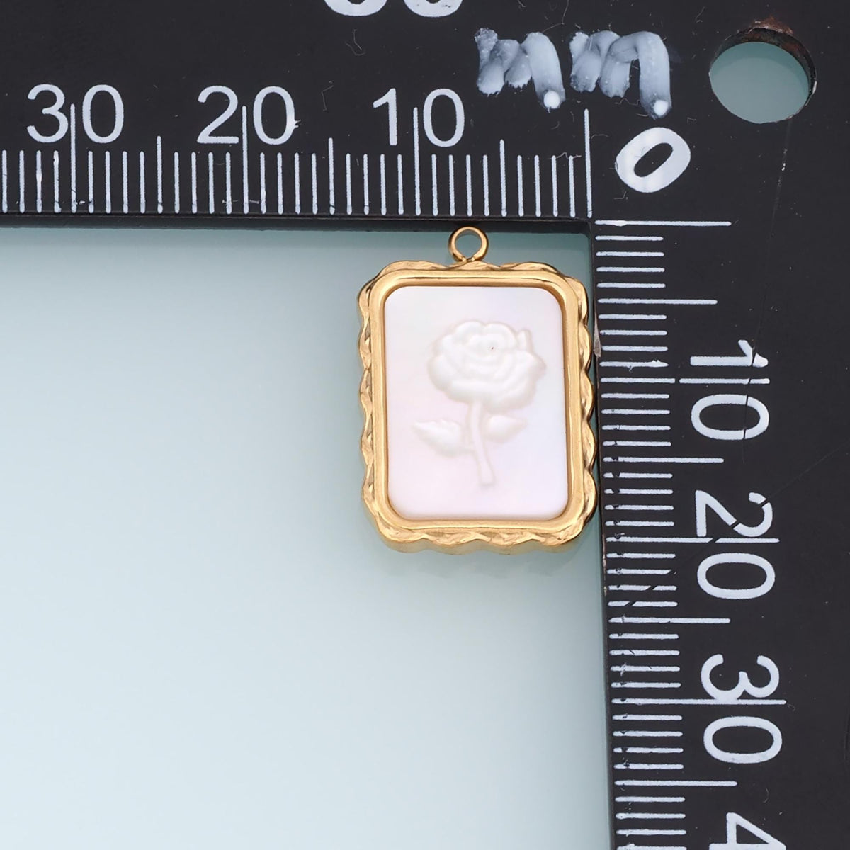 Shell Charm Pendant for Jewelry Making