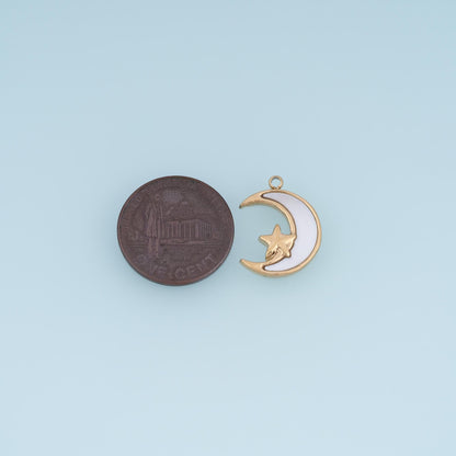 Star Charm Pendant for Jewelry Making