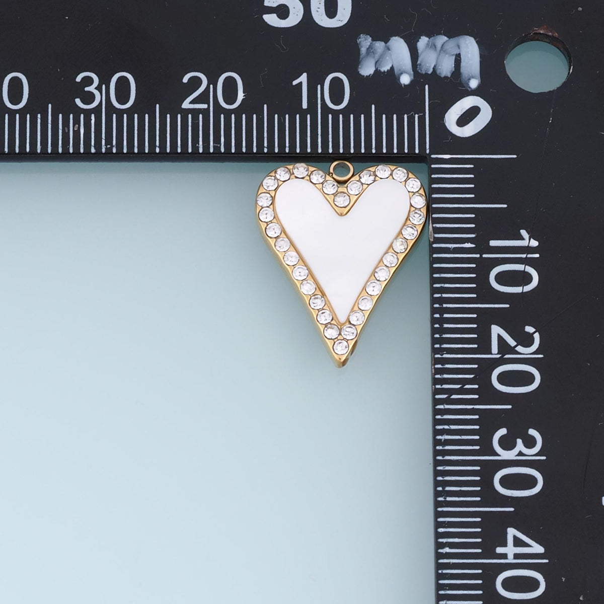Heart Charm Pendant for Jewelry Making