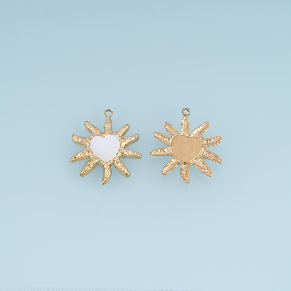 Heart Charm Pendant for Jewelry Making