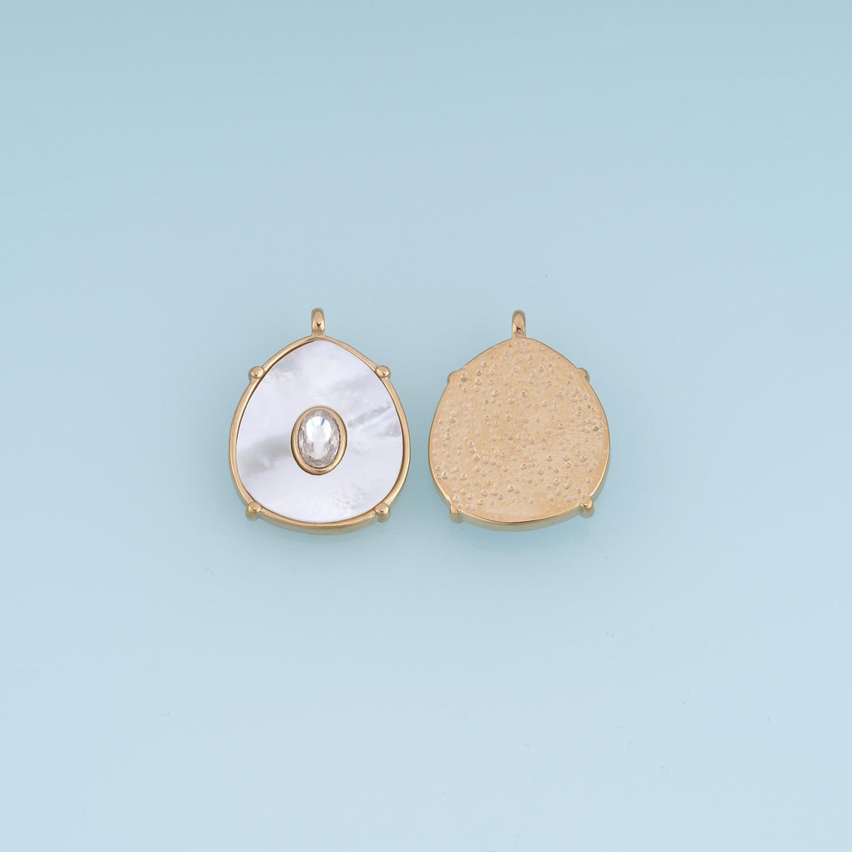 Shell Charm Pendant for Jewelry Making