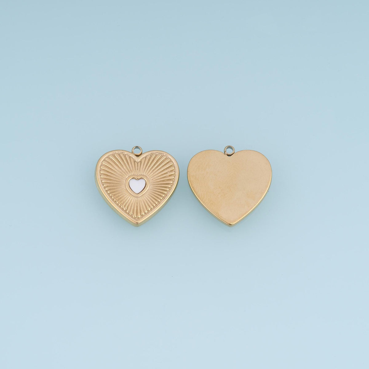 Heart Charm Pendant for Jewelry Making