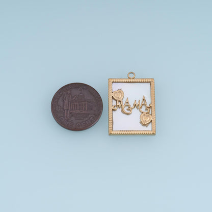 Shell Charm Pendant for Jewelry Making