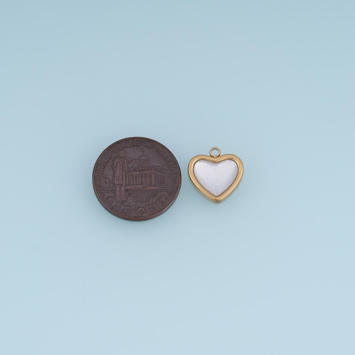 Heart Charm Pendant for Jewelry Making