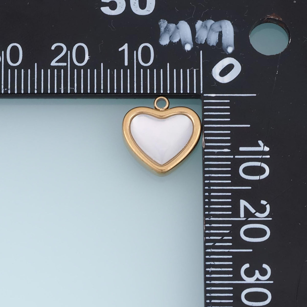 Heart Charm Pendant for Jewelry Making